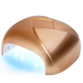 LAMPA TWISTER UV DUAL LED 36W TIMER + SENSOR ZŁOTA